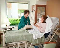 photo of rehabilitation institute patient room